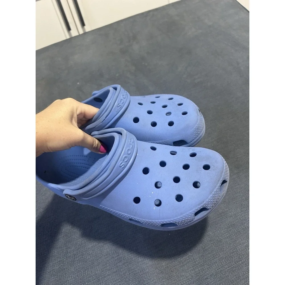 Blue Unisex Crocs Mens Size‎ 10/womens 12